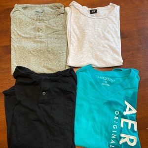 Bundle of 4 T-Shirt Casual Tee Shirt